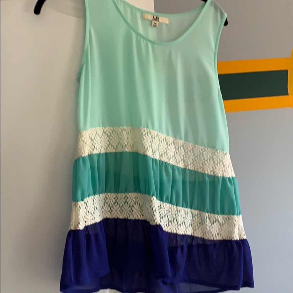 Cute Tricolored Tank